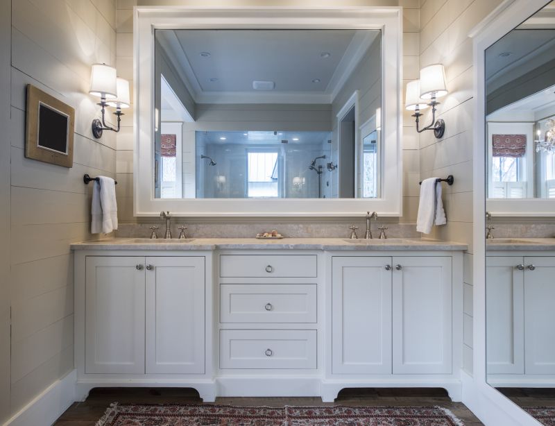 Floating Vanity and Vessel Sink